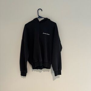 Urban Outfitters Standard Cloth Black Hoodie Size Medium Like New